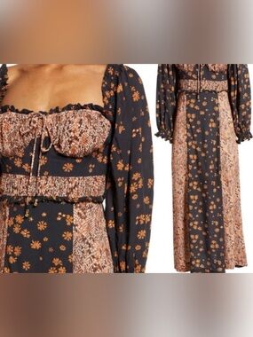FREE PEOPLE Tigerlily Maxi Dress XS